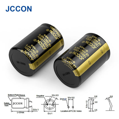 Audio Electrolytic Capacitor 250V 220UF-1000UF High Frequency Low ESR for HiFi Amplifier