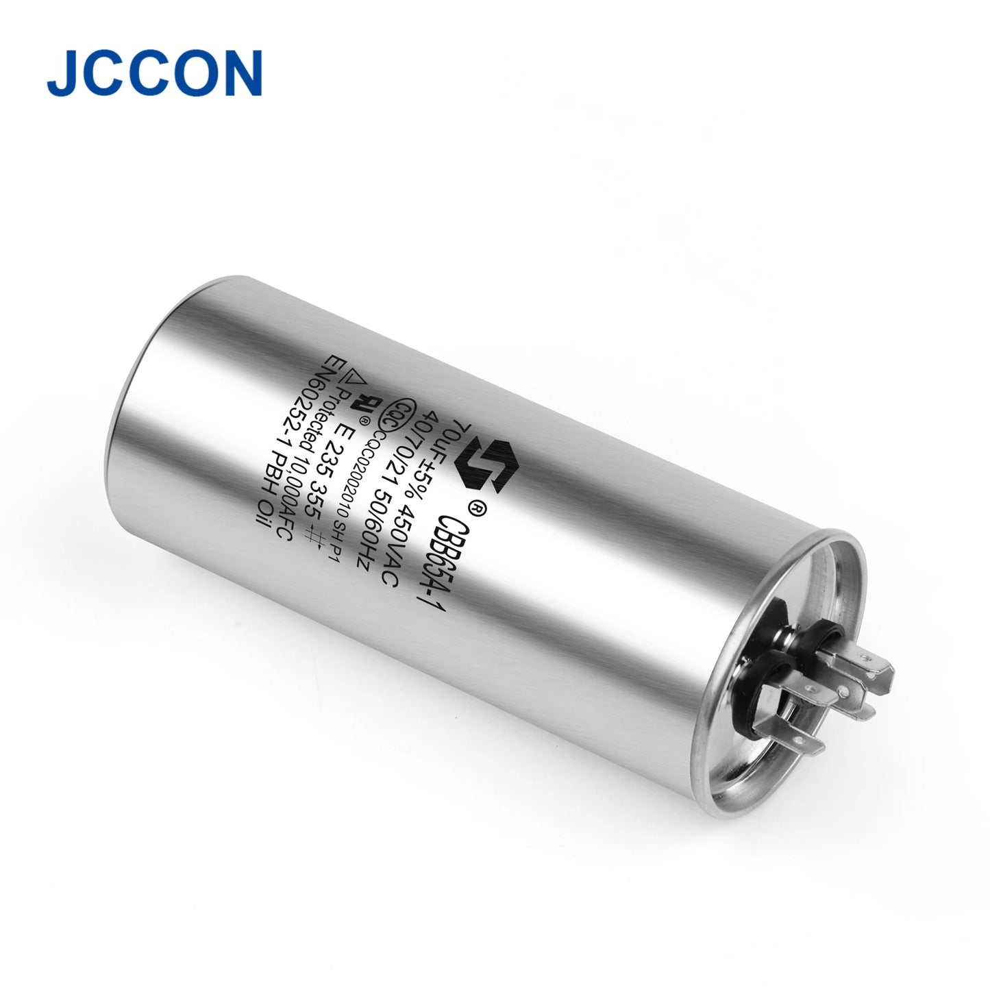 CBB65 Motor Capacitor 450V AC 5µF–50µF for Air Conditioner Compressor