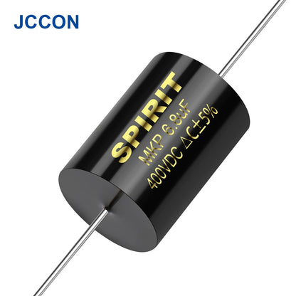 400V MKP Metallized Polypropylene Audio Capacitor 2.2µF-10µF for HiFi Frequency Divider & Speaker Applications