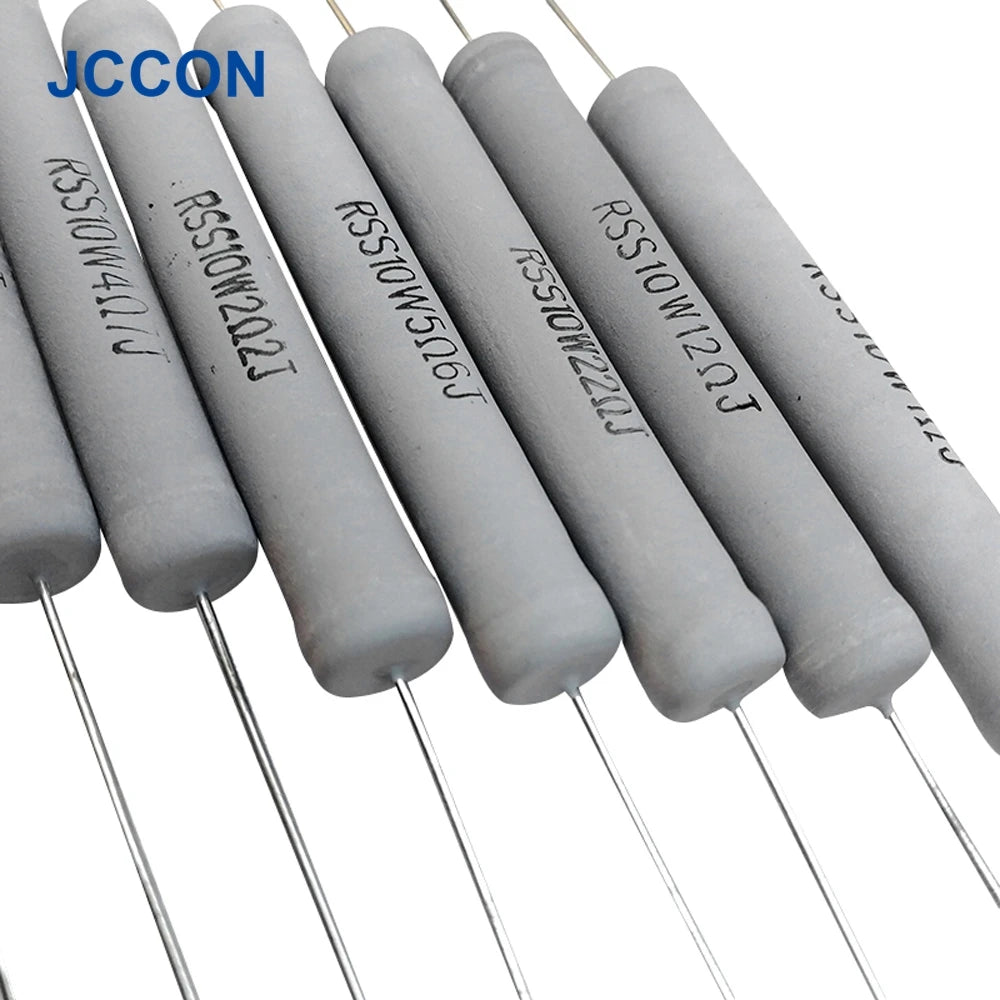 10W Non-Inductive Metal Oxide Film Resistor 0.22Ω–47Ω 5% Frequency Divider for HiFi