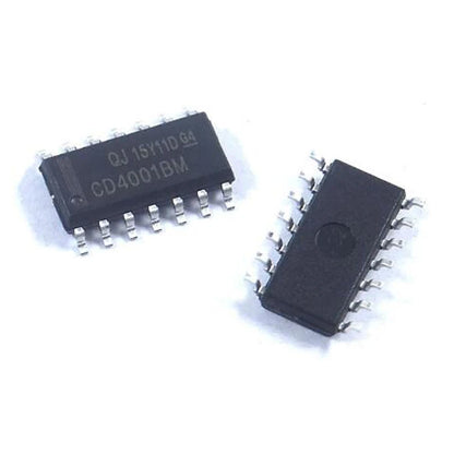 5PCS CD4001BM Quad 2-Input NOR Gate IC SOP-14 CD4001B High-Performance CMOS Chip