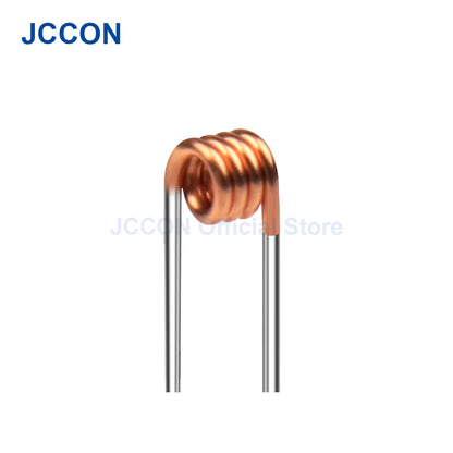 Copper Wire Air Core Inductor Coil for Remote Control and FM Circuit 0.7×3.0mm 1.5T–7.5T
