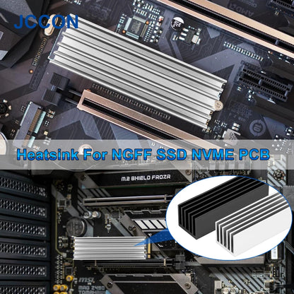 Compact Aluminum Cooling Heatsink 9x9x12mm with Adhesive Tape for Raspberry Pi 3B and IC Chips