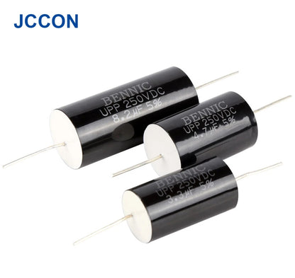 250V Metallized Polypropylene Film Capacitor 1.0µF-22µF for HiFi Audio Equipment
