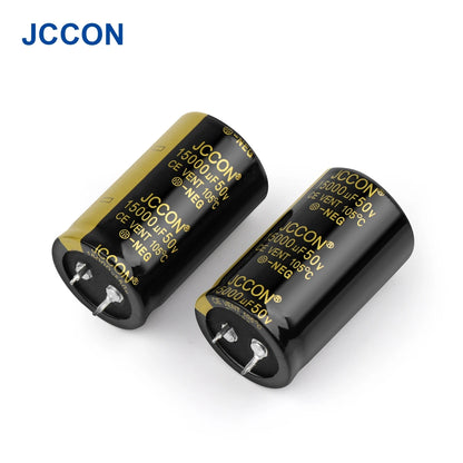 Audio Electrolytic Capacitor 50V 4700UF-22000UF High Frequency Low ESR for HiFi Amplifier