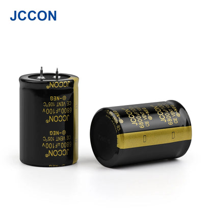 Audio Electrolytic Capacitor 100V 1000uF 2200uF 3300uF 4700uF Low ESR High Frequency for Hifi Amplifier Speaker