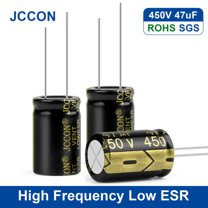 Aluminum Electrolytic Capacitor 450V 47uF High Frequency Low ESR Low Resistance
