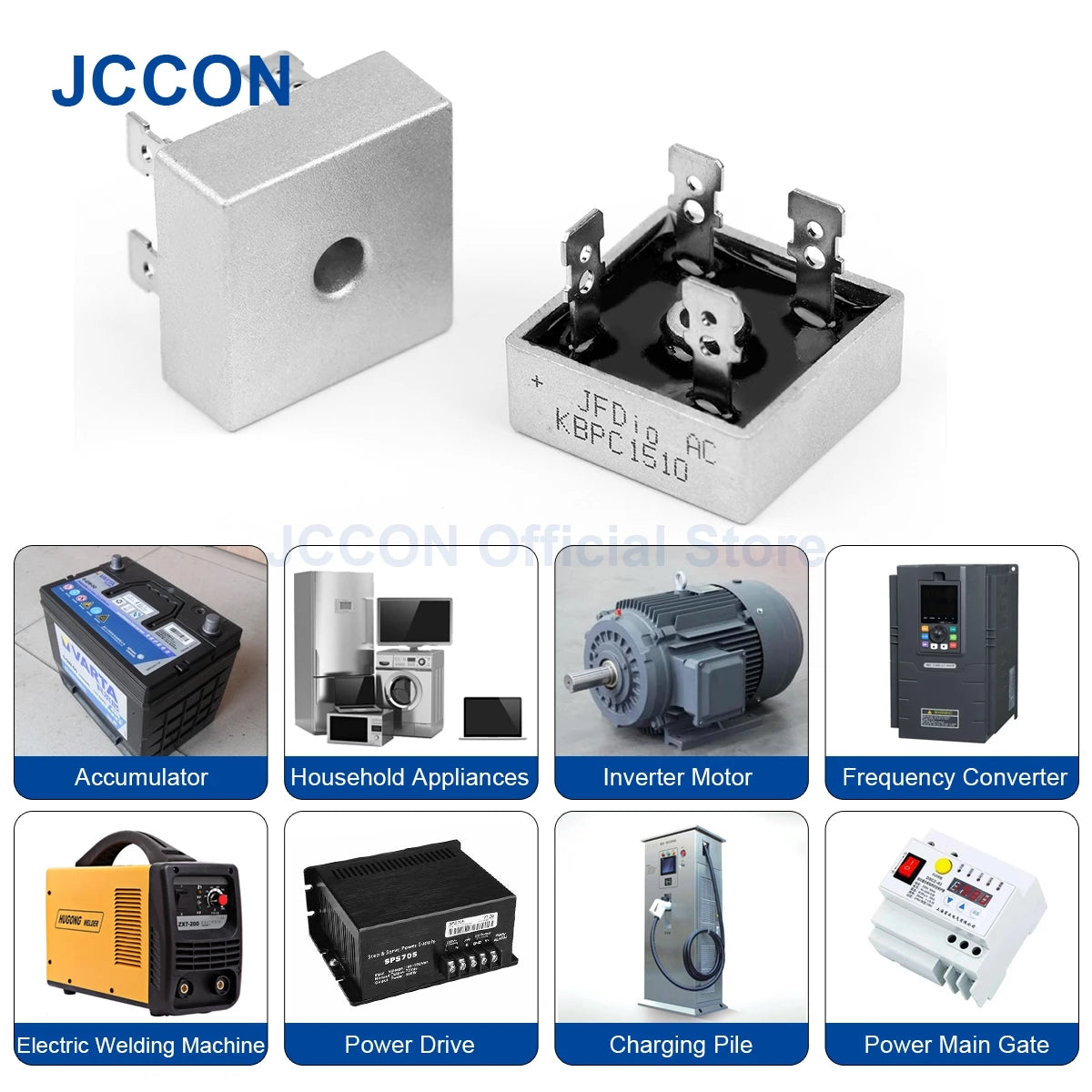 Bridge Rectifier Diode 35A 1000V for Air Conditioner and Welding Machine