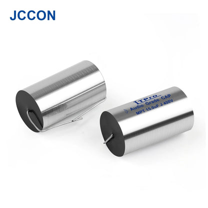 400V MPT MKP Axial Audio Capacitor for HiFi Crossover, Coupling & Frequency-Divided Speaker Circuits