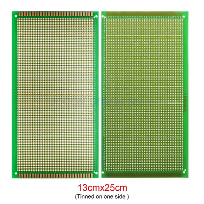 PCB Prototype Board Set 5x7, 6x8, 7x9, 9x15, 10x15, 10x22, 12x18cm Universal DIY Single-Hole Soldering Plates