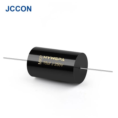 100V-250V MKP Axial Audio Capacitor for HiFi Crossover, Coupling & Frequency-Divided Speaker Applications