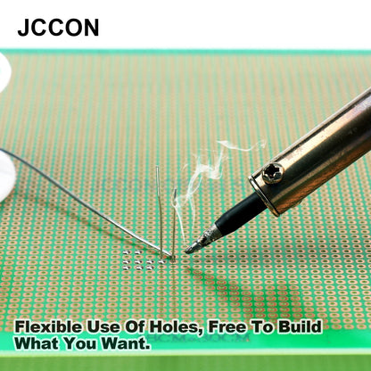 PCB Prototype Board Set 5x7, 6x8, 7x9, 9x15, 10x15, 10x22, 12x18cm Universal DIY Single-Hole Soldering Plates