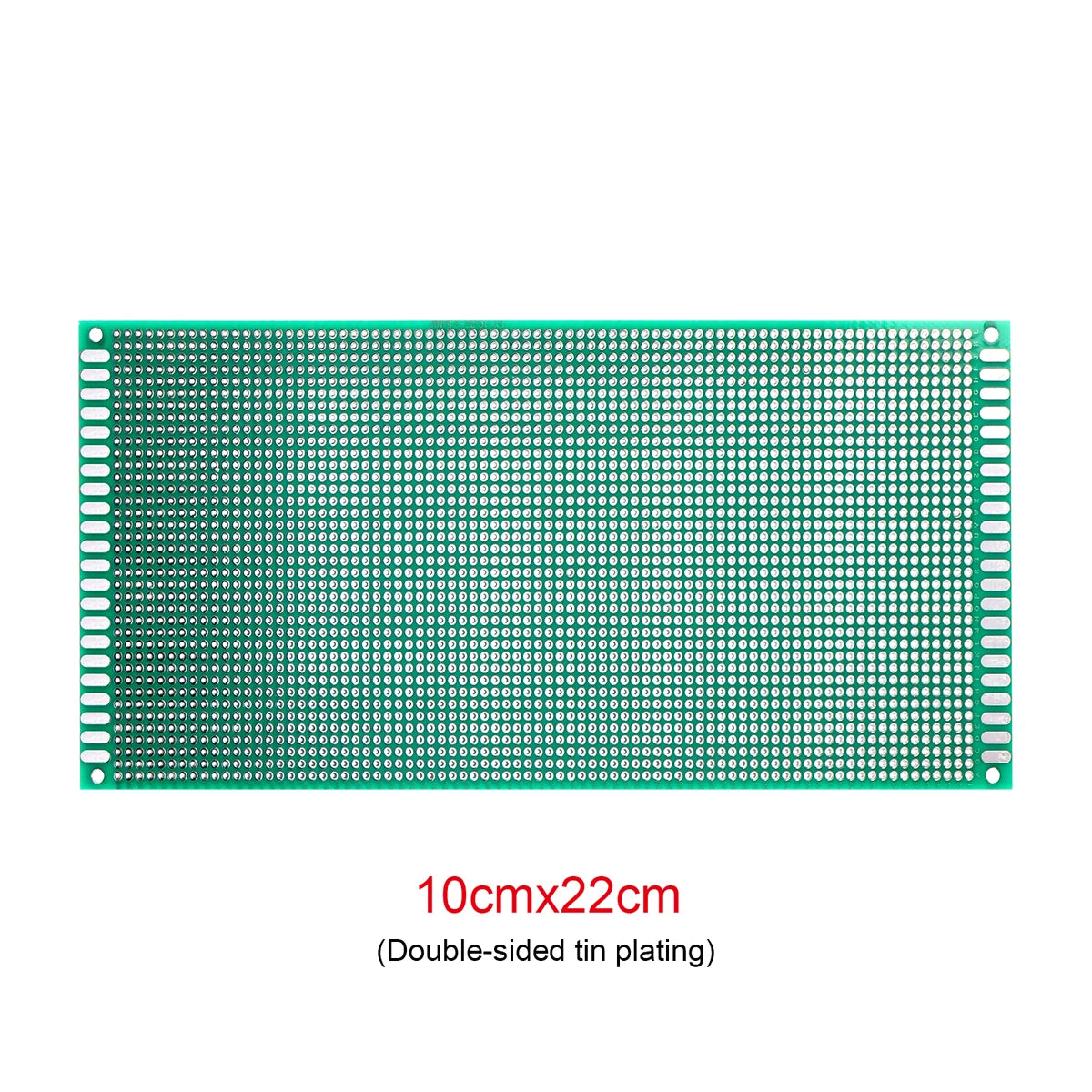 Double-Sided PCB Prototype Board Set Universal DIY Printed Circuit 10x10, 10x15, 10x22, 12x18, 13x25, 15x20, 18x30, 20x30cm Protoboard