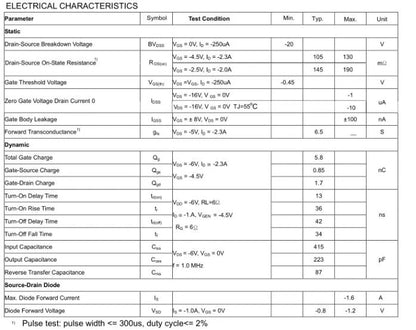 10PCS SI2301CDS SOT-23 N-Channel MOSFET IC SI2301BDS High-Performance SMD Chip