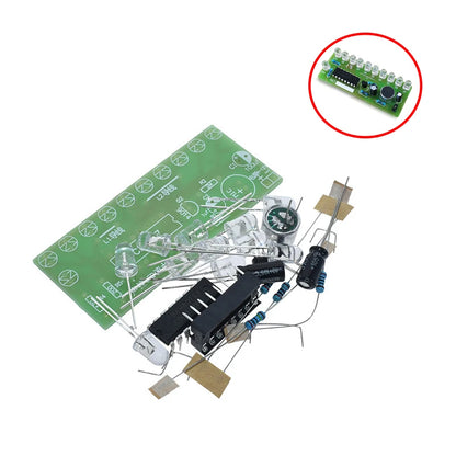 Voice Activated LED Water Light Kit CD4017 DIY Electronic Module