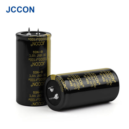 Audio Electrolytic Capacitor 100V 1000uF 2200uF 3300uF 4700uF Low ESR High Frequency for Hifi Amplifier Speaker