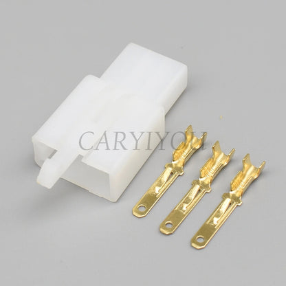 3-Pin Connector 6030-3991 6040-3111 Female Male Plastic Housing with Wires Automotive Harness