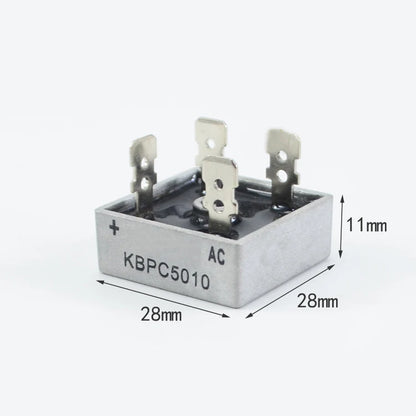 KBPC5010 50A 1000V Diode Bridge Rectifier for Power Supply Circuits