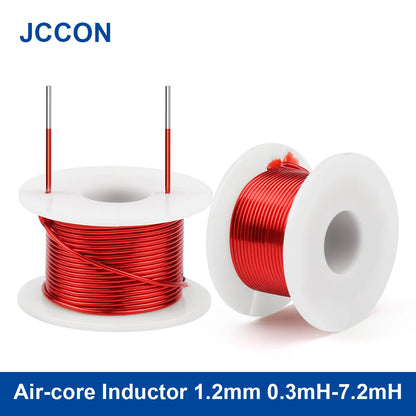 Air Core Oxygen-Free Copper Inductor Coil for Speaker Crossover Frequency Divider 1.2mm 0.3mH