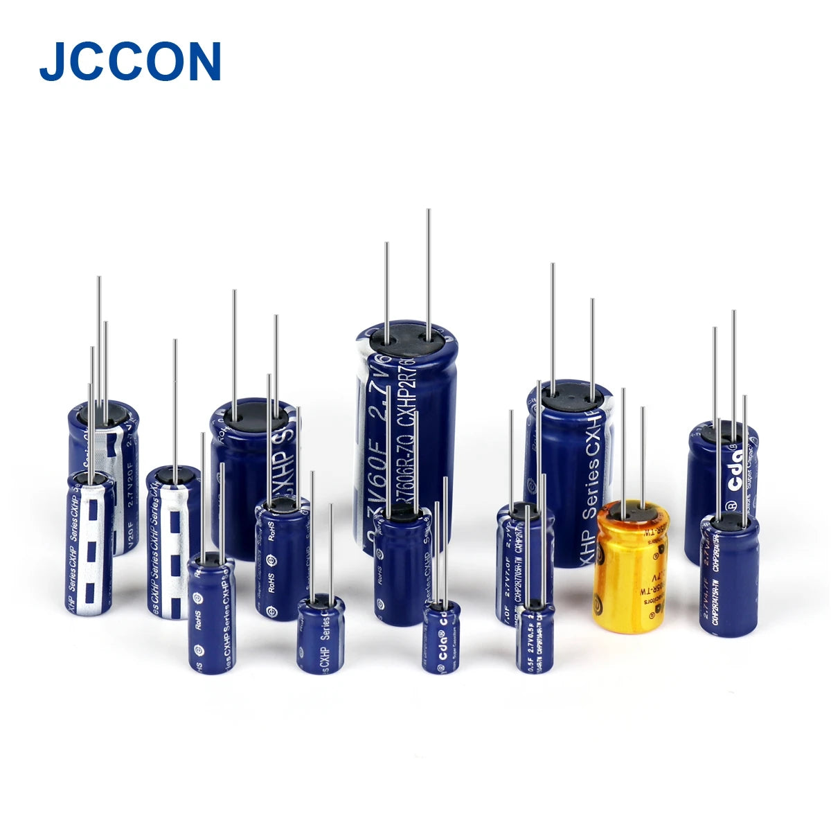 2.7V Supercapacitor 1F–60F for Vehicle Data Recorder and Reserve Power