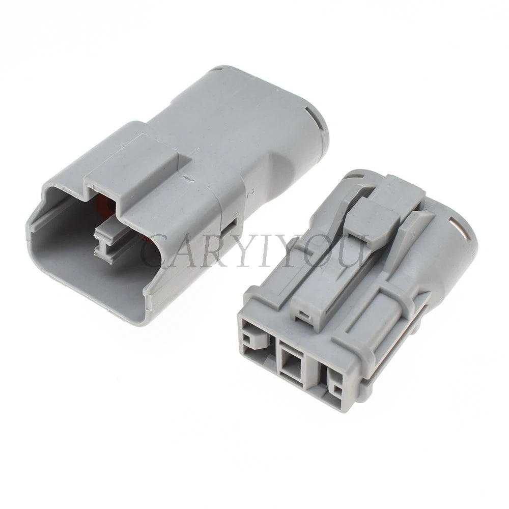 2 Pin 9.5mm Automotive Waterproof Wire Harness Plug Grey Male Female Connector Compatible with 7222-4220-40 and 7123-4220-40