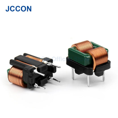 Common Mode Inductance Filter Toroidal Coil High Current Flat Copper Wire EMI Suppression Straight Pin 2mH–8mH