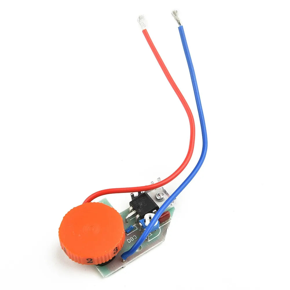 Speed Controller Switch for Angle Grinder, Polishing Machine Governor, Under 1600W 250V Power Tool