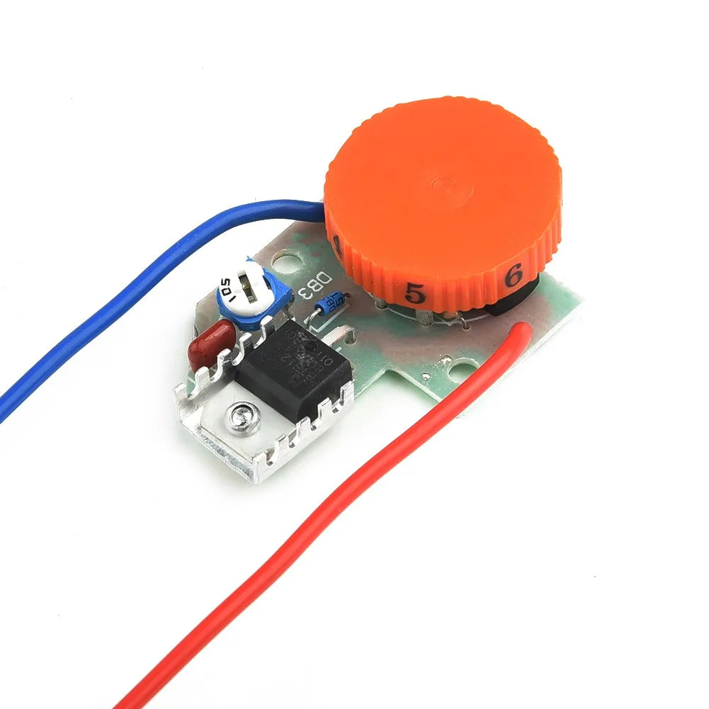 Speed Controller Switch for Angle Grinder, Polishing Machine Governor, Under 1600W 250V Power Tool