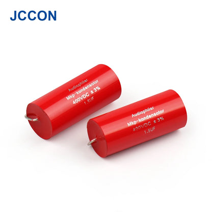 MKP Capacitor 400V 630V Audiophiler Kondensotor HIFI Fever Electrodeless Audio Metal Film 1.5UF 1.8UF 2.2UF 3.3UF 4.7UF