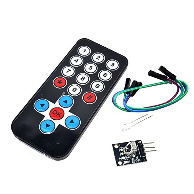 Infrared IR Wireless Remote Control Module Kit HX1838 for Arduino Raspberry Pi DIY Projects
