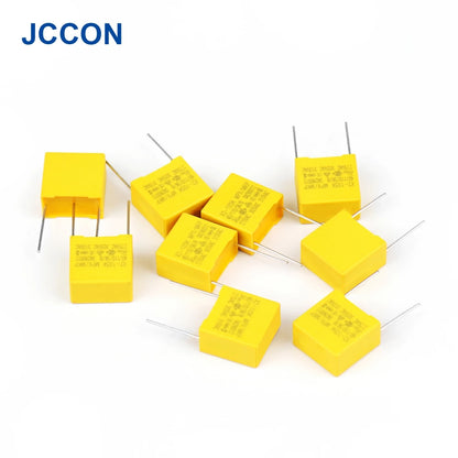 X2 Polypropylene Film Capacitors 275VAC 0.1µF–0.56µF
