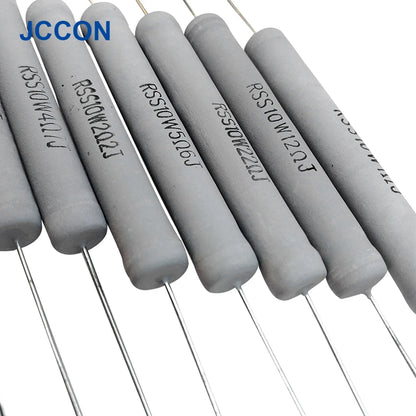 10W Non-Inductive Metal Oxide Film Resistor 0.22Ω–47Ω 5% Frequency Divider for HiFi