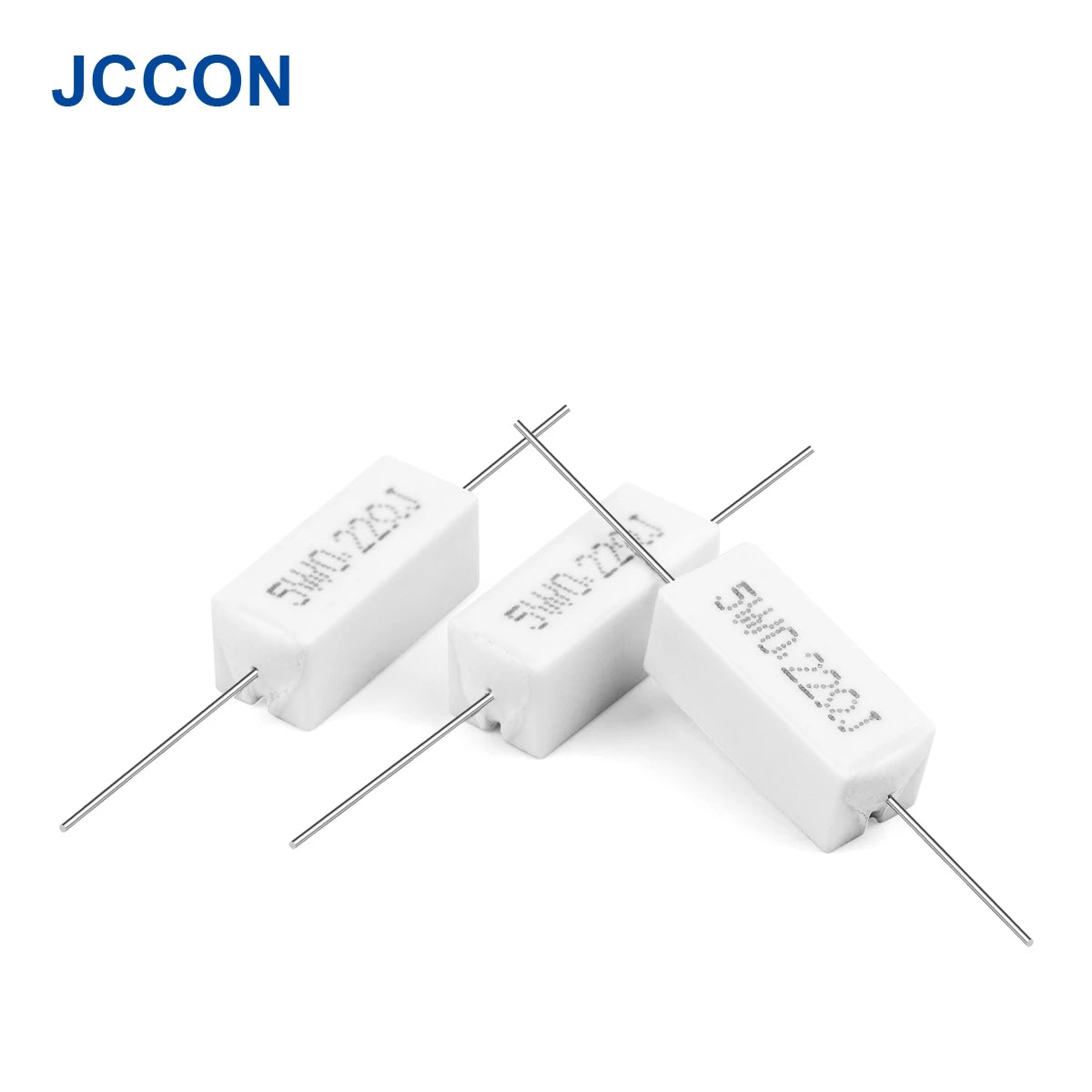 5W Cement Resistor 0.1Ω–10KΩ 5% Power Resistance Ceramic Cement