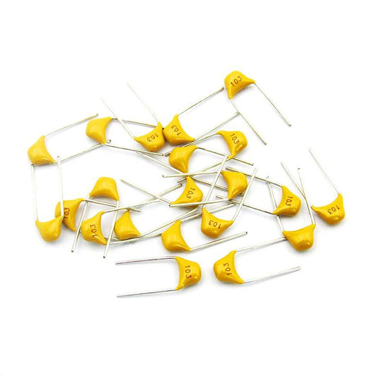 10Pcs/lot 50V Monolithic Ceramic Capacitors 10pF–10µF Assorted