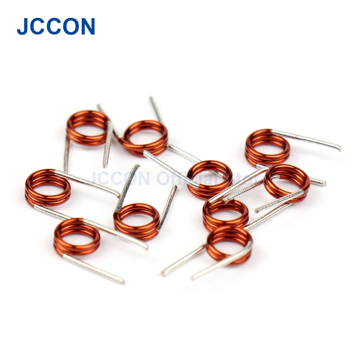 Copper Wire Air Core Inductor Coil for Remote Control and FM Circuit 0.7×3.0mm 1.5T–7.5T