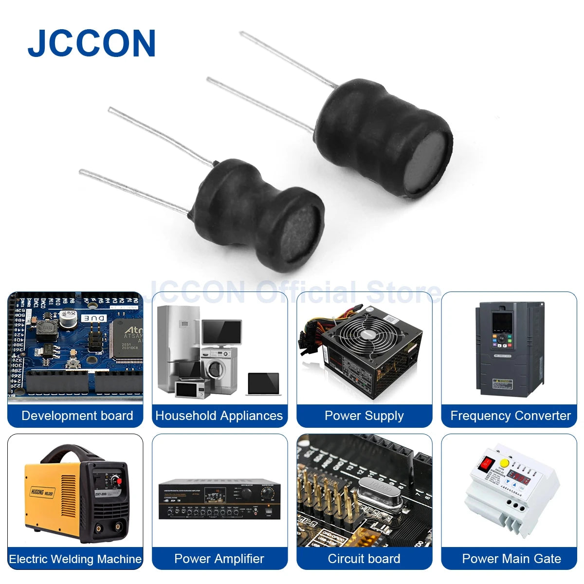 0810 8x10mm I-Shape Power Inductor Copper Coil DIP 2Pin 100uH–680uH