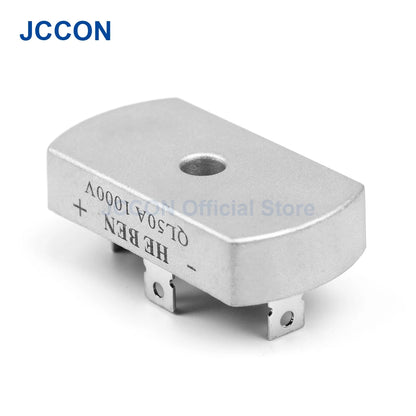 Three Phase PWM Rectifier QL50A Bridge Diode 50A Aluminum Case for Industrial Power Supply