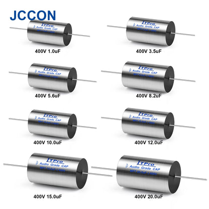 400V MPT MKP Axial Audio Capacitor for HiFi Crossover, Coupling & Frequency-Divided Speaker Circuits