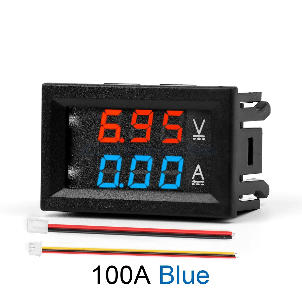 DC Dual Display Digital Voltmeter and Ammeter 0-100V 1A–100A LED Module DSN-VC288