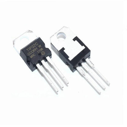 TIP31C / TIP32C / TIP41C / TIP42C / LM317T / IRF3205 TO-220 Power Transistor & Regulator IC (5-Pack)