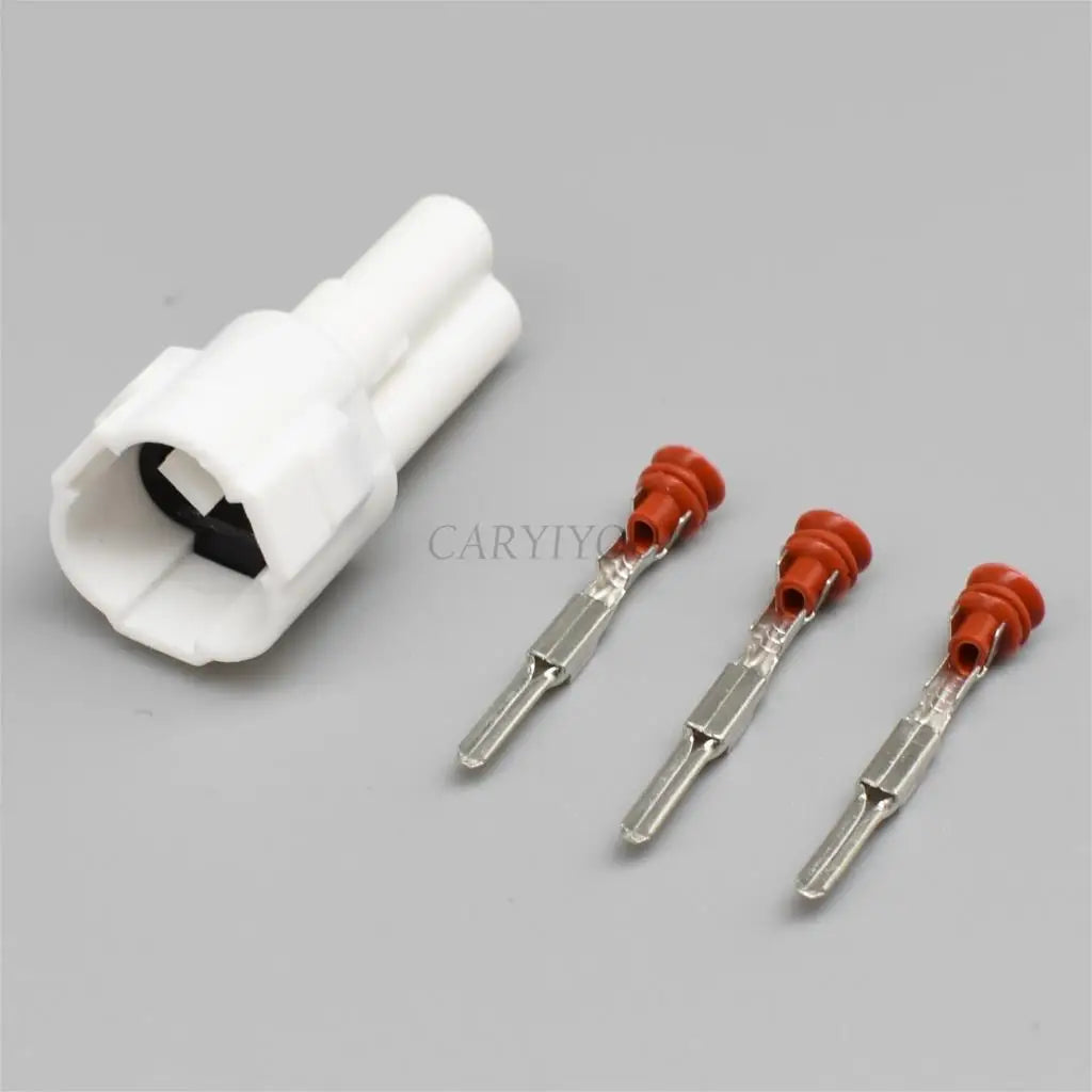3-Pin 2.2mm MT Sealed Connector 6180-3241 6187-3271 DJ7031F-2 White Male Female Automotive Motorcycle