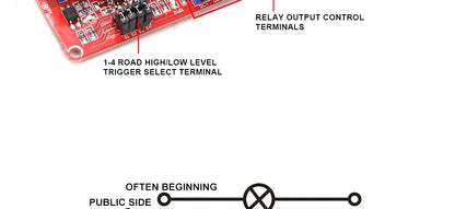 5V 12V 24V Multi-Channel Relay Module Board with Optocoupler for Arduino High/Low Level Trigger