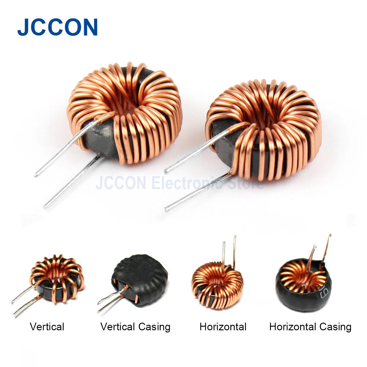 Toroid Core Inductors Winding Magnetic 2.5A–5A 22µH–470µH