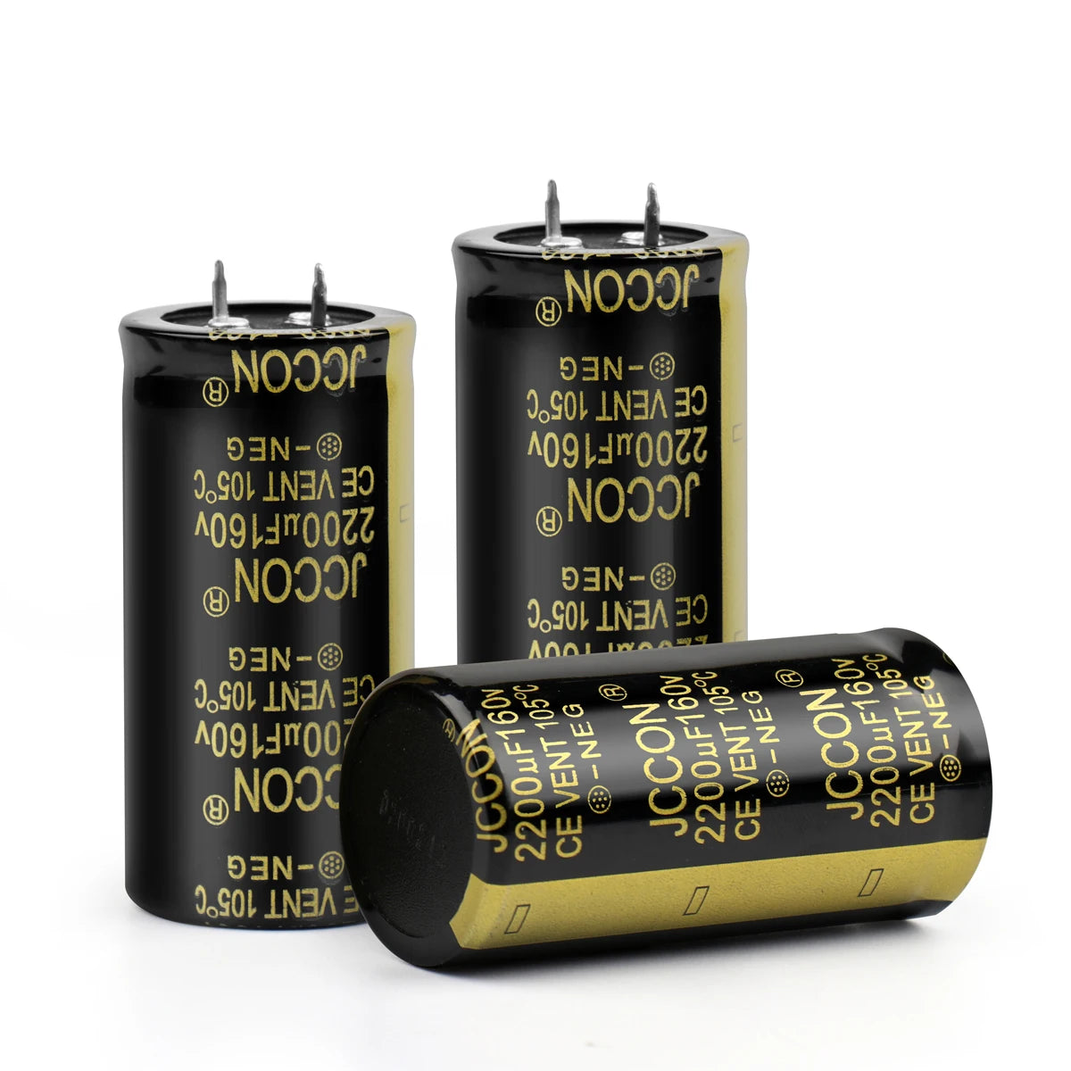 Audio Electrolytic Capacitor 160V 1500UF 2200UF High Frequency Low ESR for HiFi Amplifier Speaker