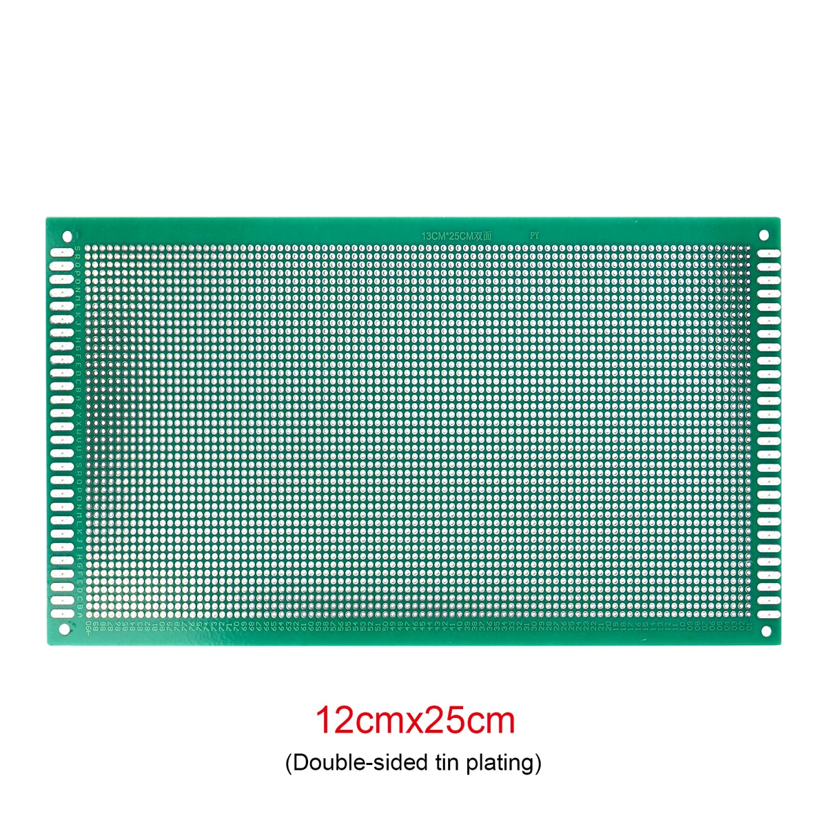 Double-Sided PCB Prototype Board Set Universal DIY Printed Circuit 10x10, 10x15, 10x22, 12x18, 13x25, 15x20, 18x30, 20x30cm Protoboard
