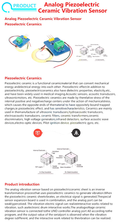 Highly Sensitive Vibration Sensor Module SW-18010P SW-420 Normally Open/Closed Alarm for Arduino