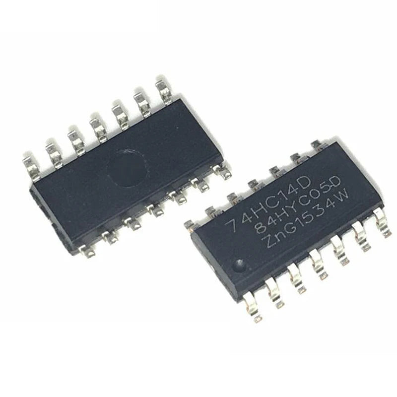 5PCS 74HC14D SOP-14 Hex Schmitt Trigger Inverter IC SN74HC14DR SMD