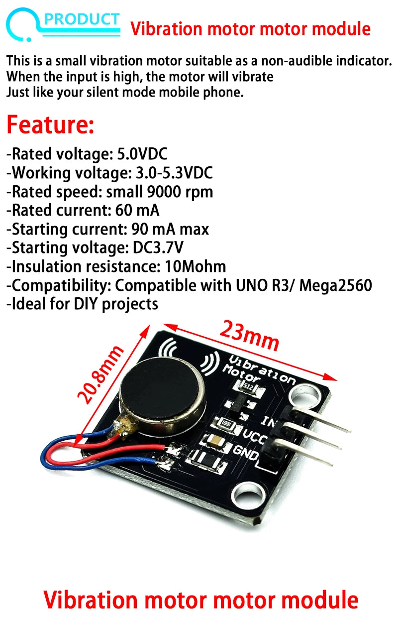 Highly Sensitive Vibration Sensor Module SW-18010P SW-420 Normally Open/Closed Alarm for Arduino