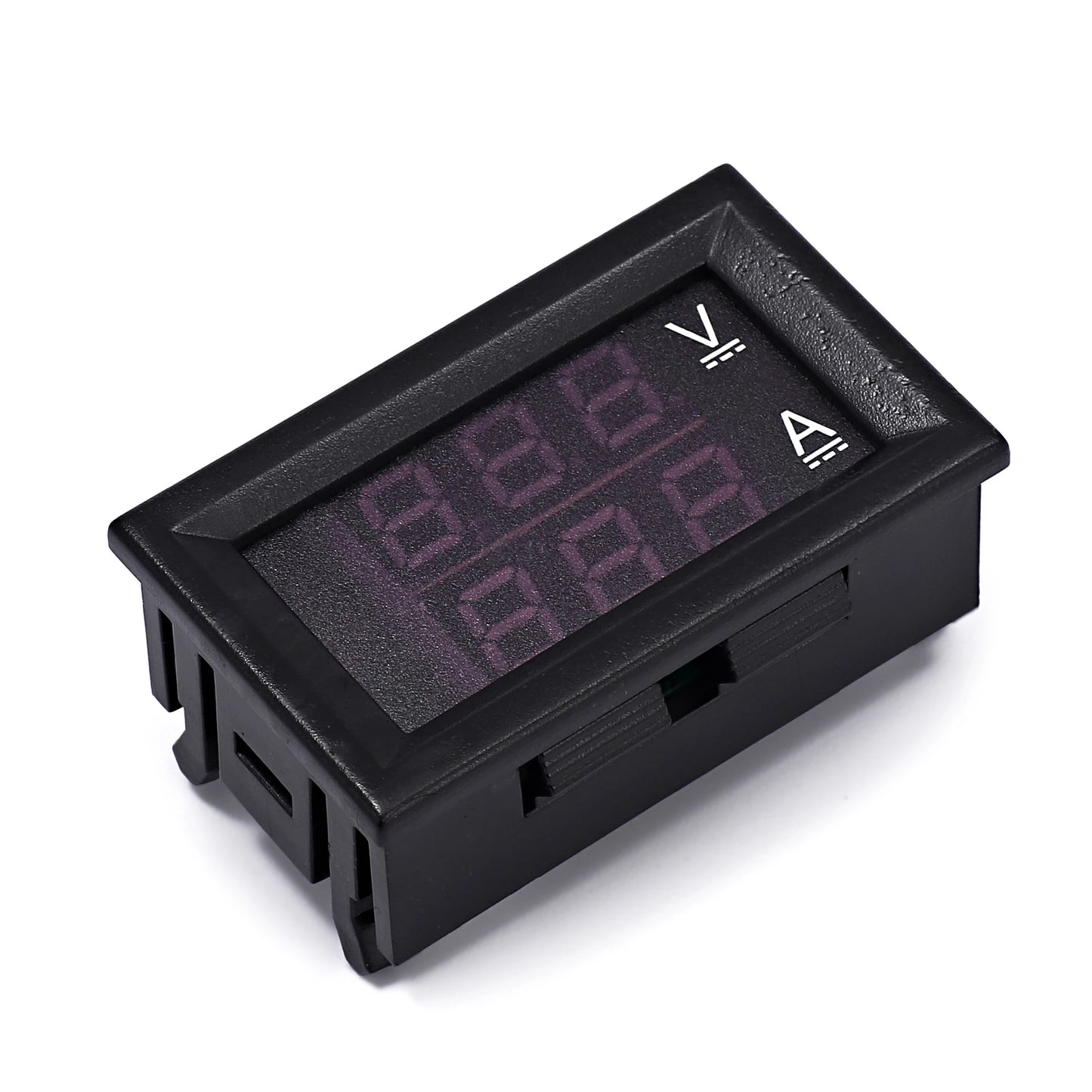 0.28" LED DC Digital Voltmeter Ammeter 2-in-1 12V/24V Panel Volt Amp Gauge Dual Display
