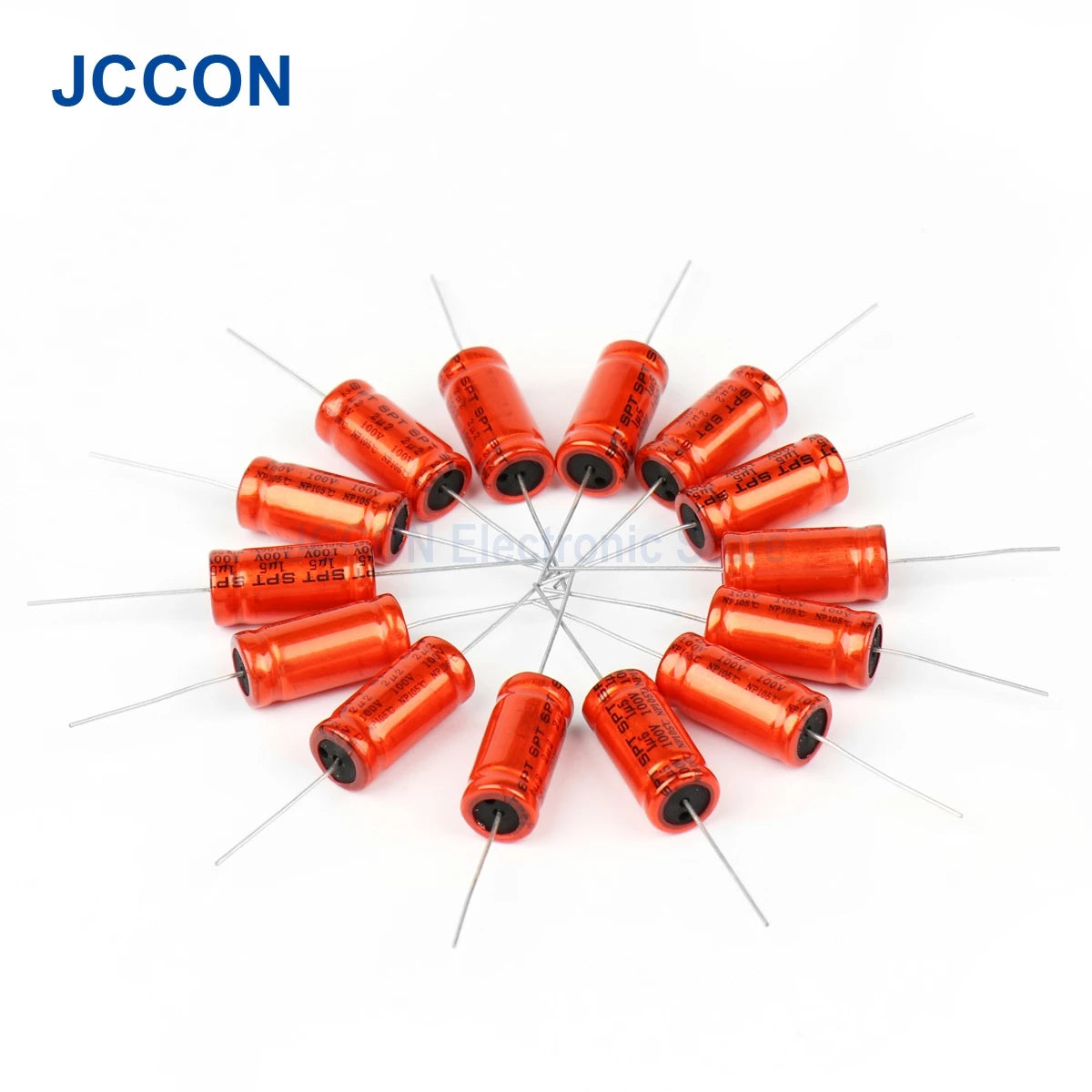 100V Horizontal SPT Polypropylene Audio Capacitor 1.5µF-5.6µF for Speaker Frequency Divider & Crossover